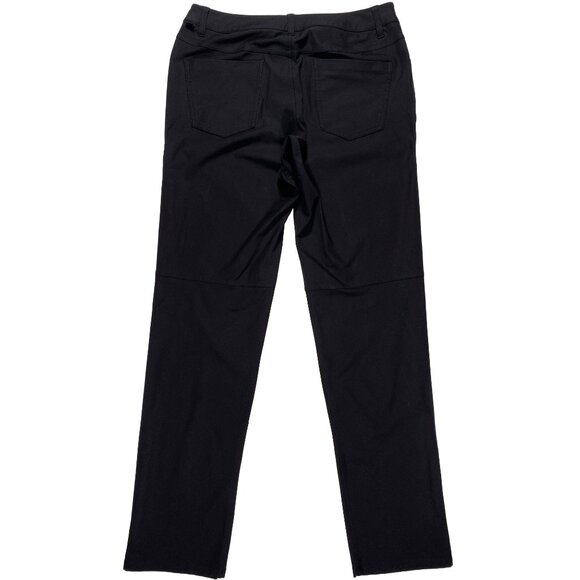 M5968S - Lululemon ABC Classic Fit Warpstreme Pants Black men's size 31x32 - Picture 2 of 10